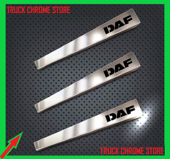 XF 106   WIPER CHROME       Stainless  Steel    3 Pieces.          Fits      DAF
