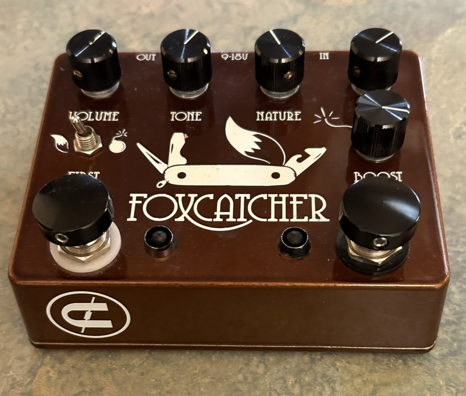 Foxcatcher Overdrive & Boost Pedal – Award-Winning Bluesbreaker Overdrive