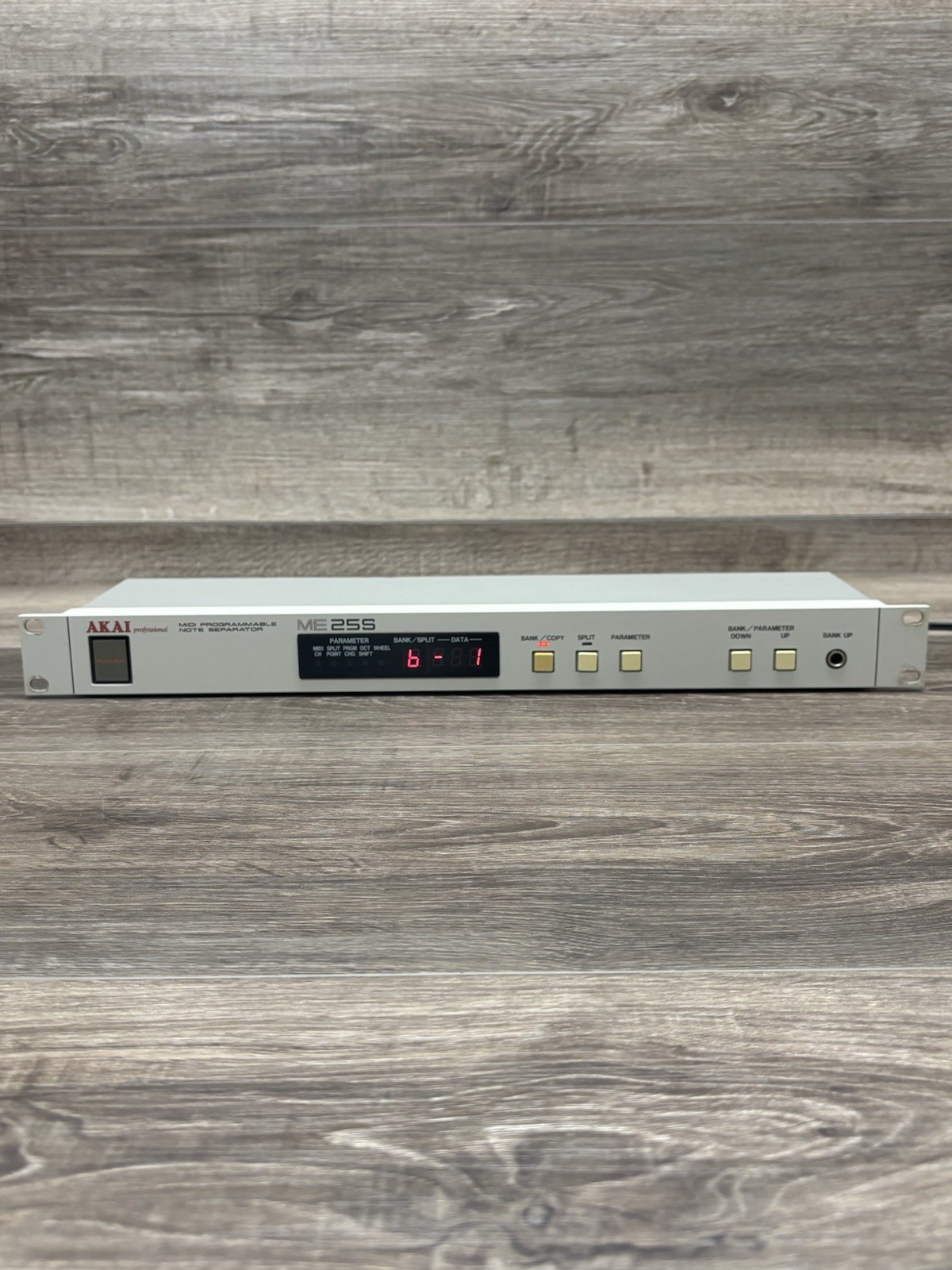 Akai ME25S Midi Programmable Note Separator Synthesizer Module Equipment