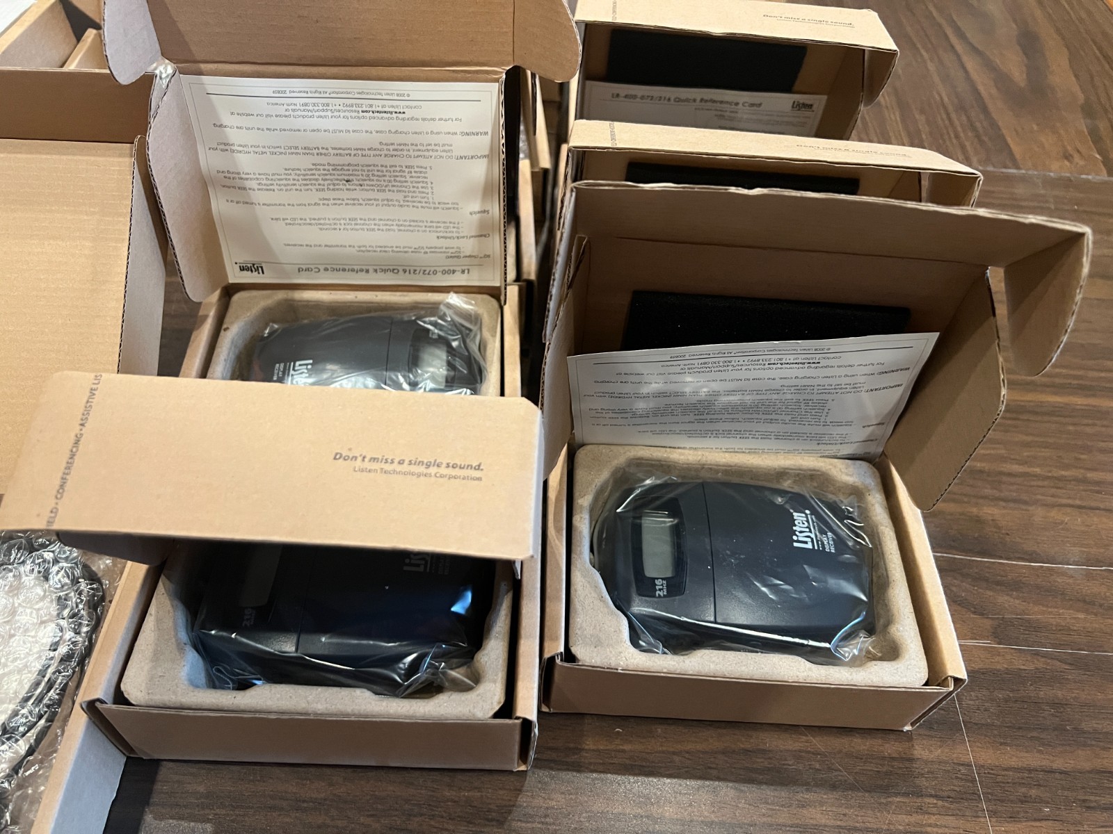 Listen technologies assistive listening rf system