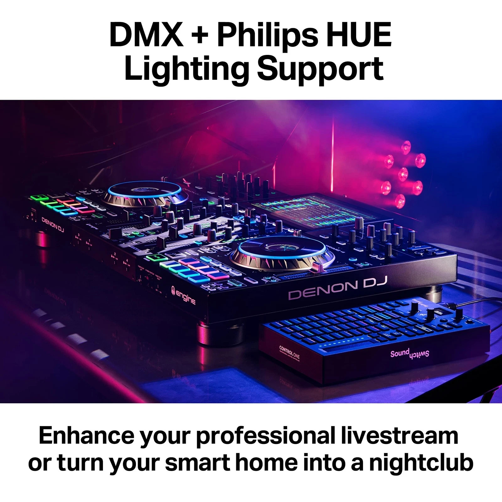 Control One – Professional DMX DJ Lighting Controller