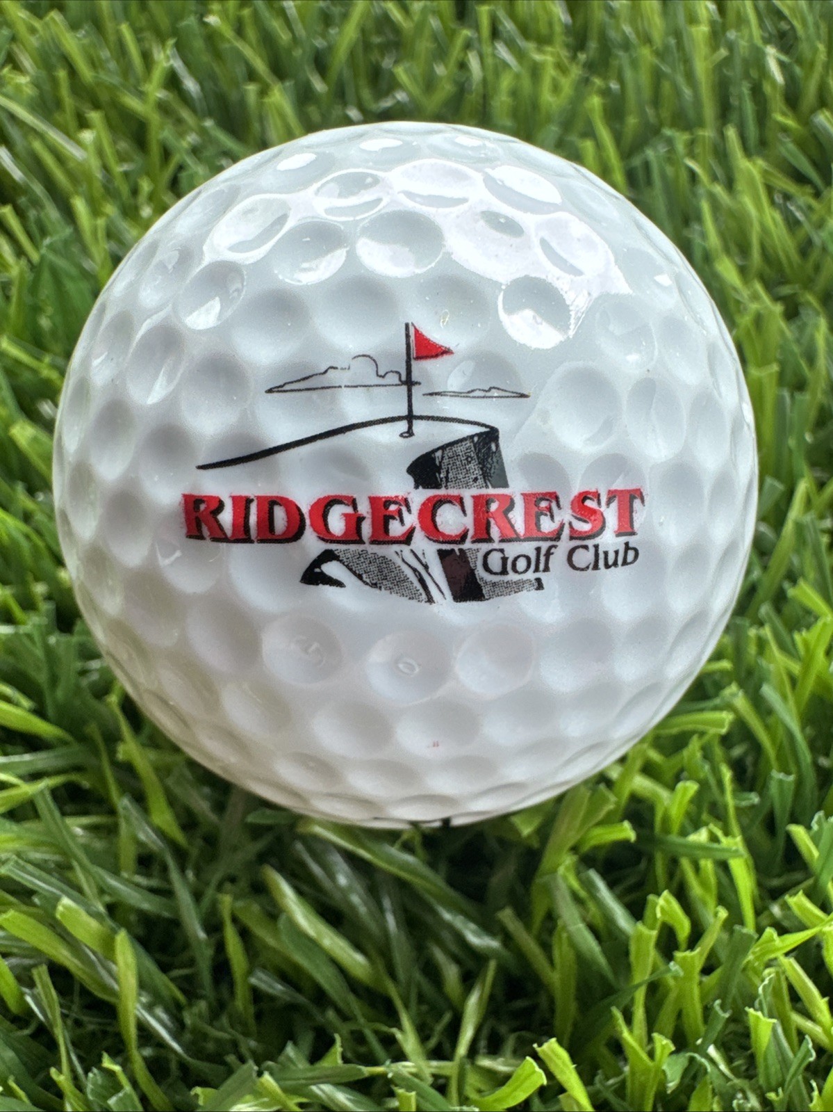 Ridgecrest Golf Club logo golf ball - Nampa, Idaho