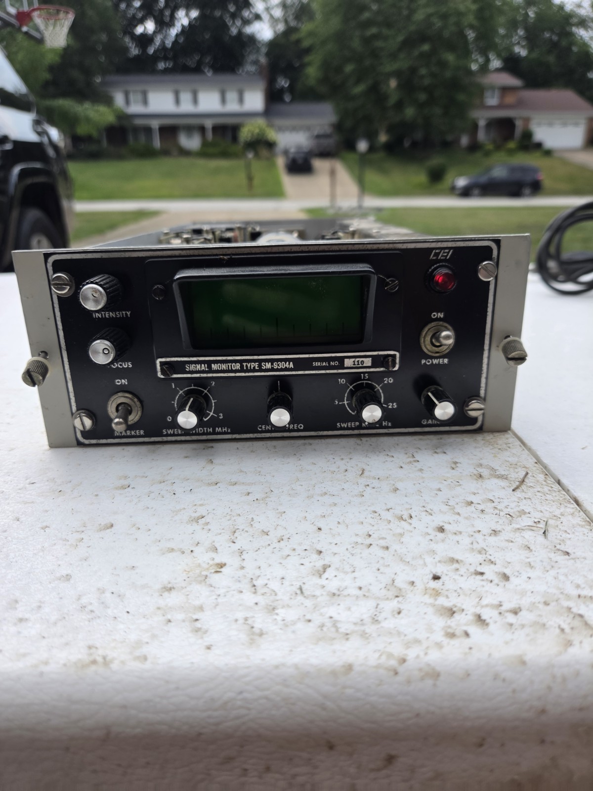Watkins-Johnson SM-9304A Signal Monitor As Is
