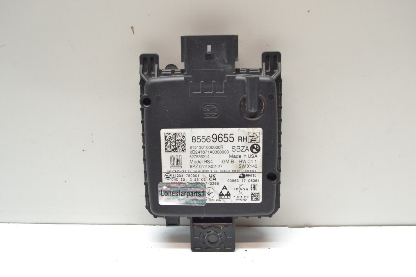 GENUINE 2020-2024 GMC/CADILLAC/CHEVROLET BLINDSPOT RADAR SENSOR RH OEM 85569655