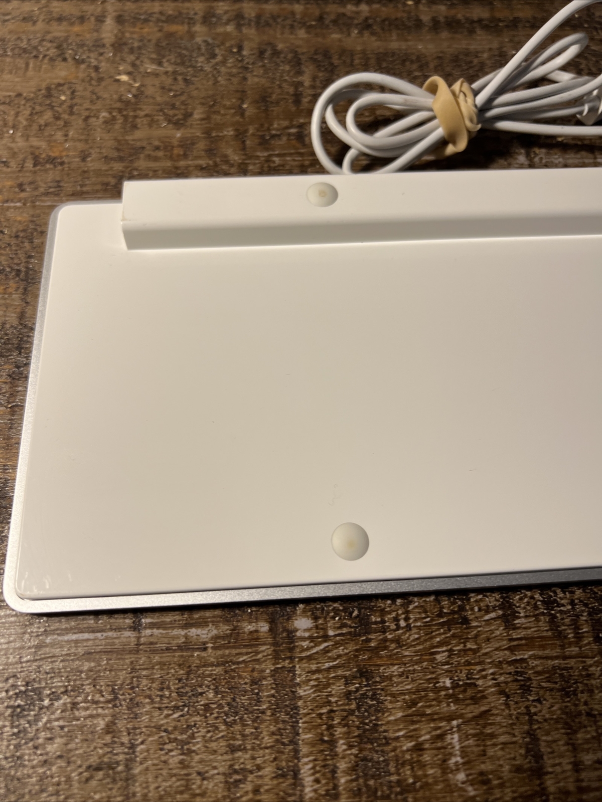 Apple Aluminum USB Wired Keyboard With Numeric Keypad A1243 Tested To Work