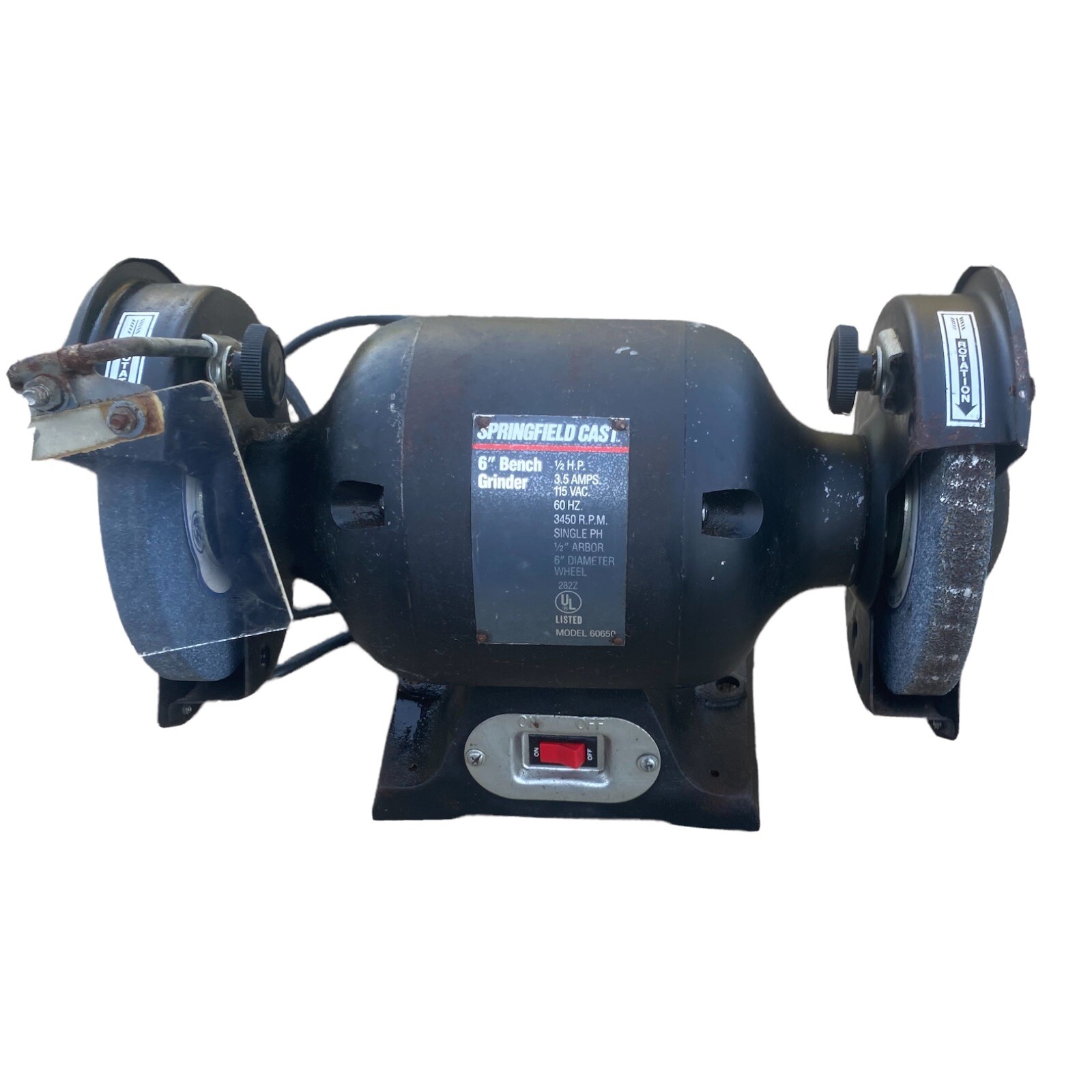 Springfield Cast 6" Bench Grinder