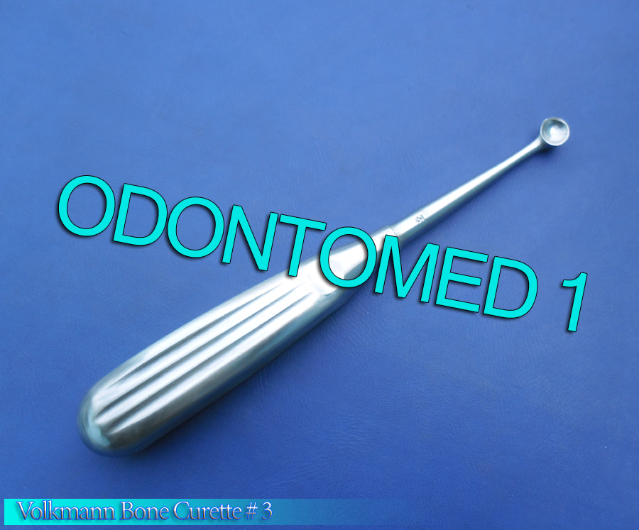 Medical Surgical Curette Bone Volkmann 3 Dental Surgical Instruments