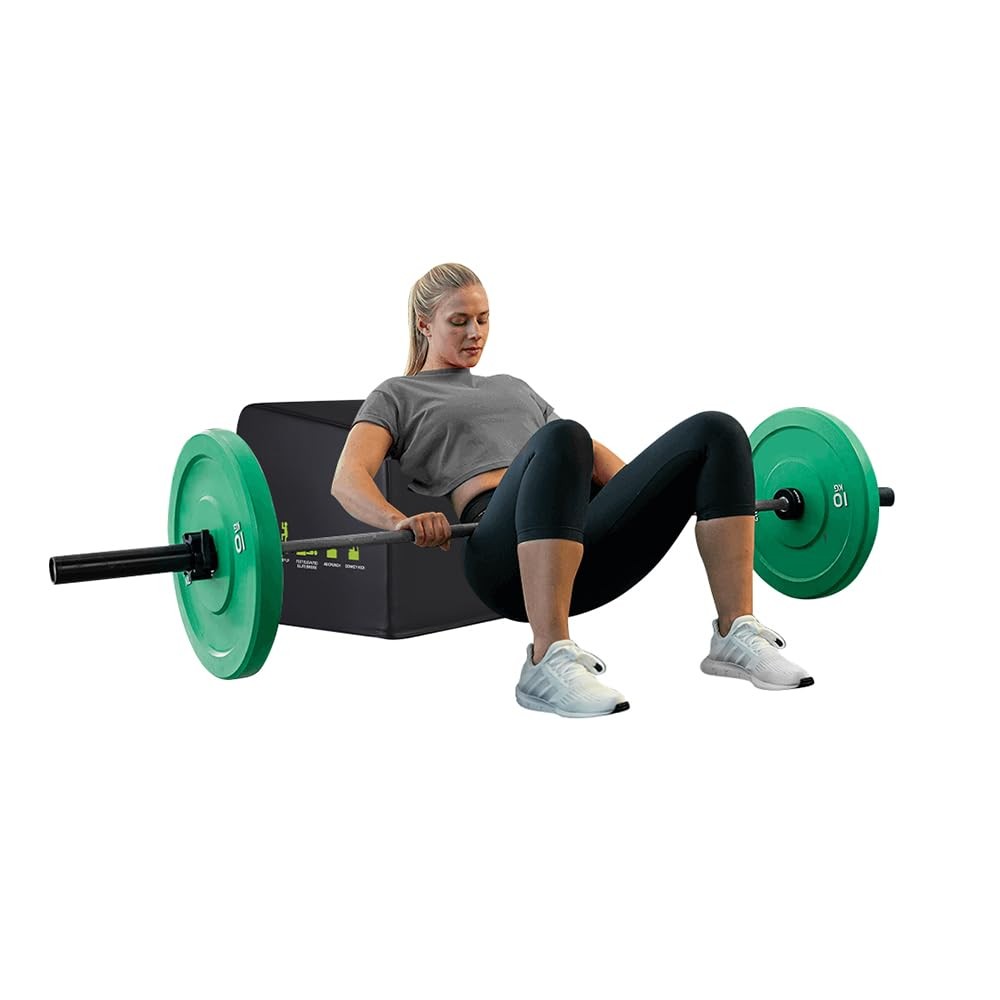 WINDFOOT Hip Thrust Machine & Glute Bridge Exercise Machine, Hip Thrust Bench...