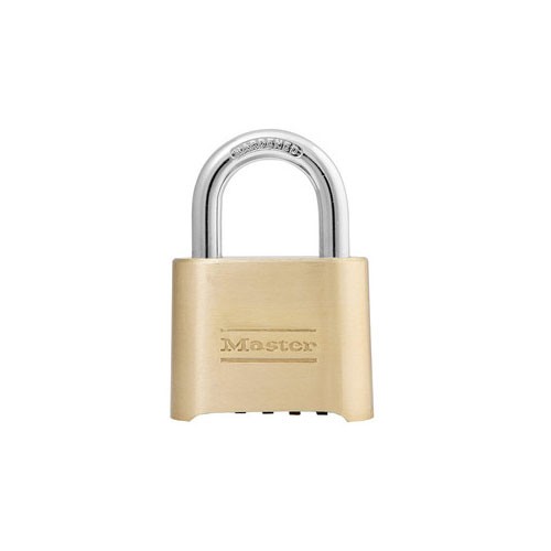 MasterLock 175D 2in Wide Set Your Own 4-Digit Combo Solid Body Padlock