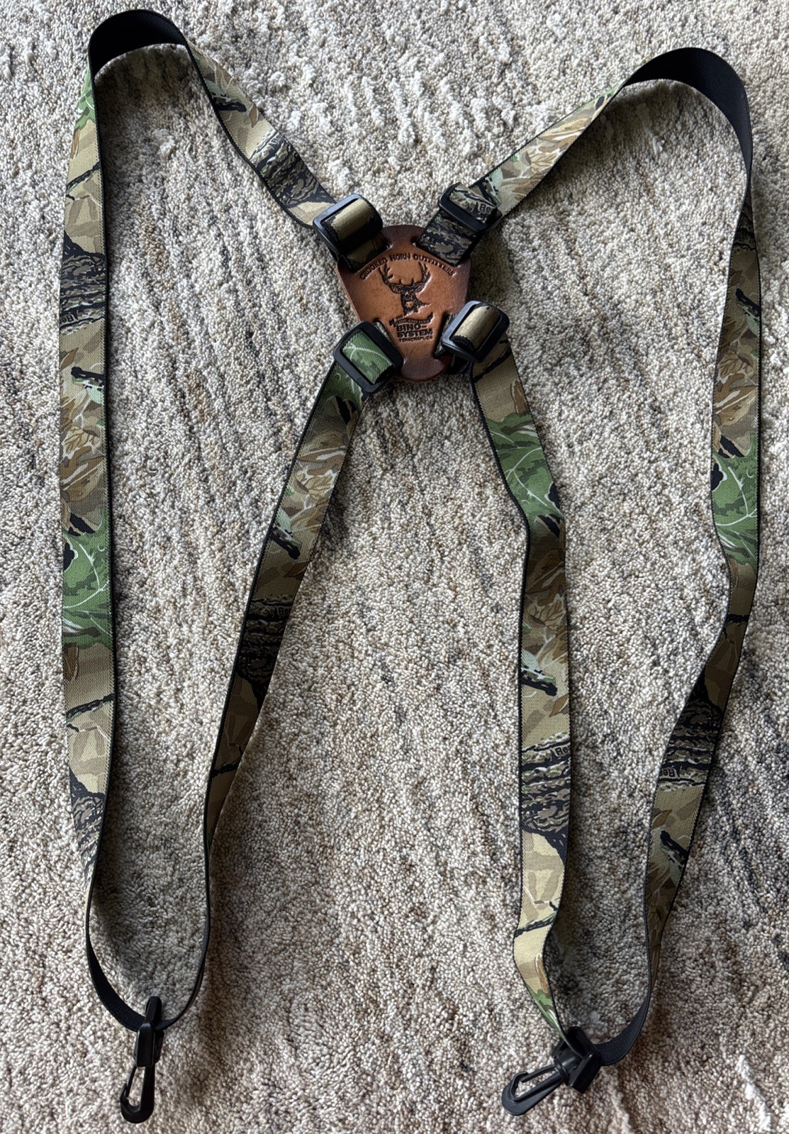 Crooked Horn Bino System Adjustable Lightweight Binocular Strap
