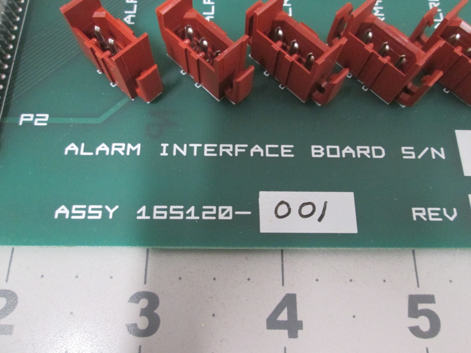 SVG Thermco, 155120-001, Alarm Interface Board PCB Assy, New