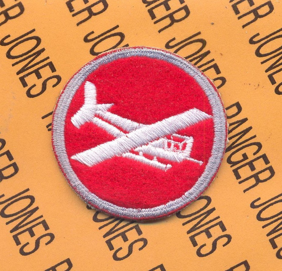 503rd Airborne Infantry Regt Glider Waco Officer Hat patch #38
