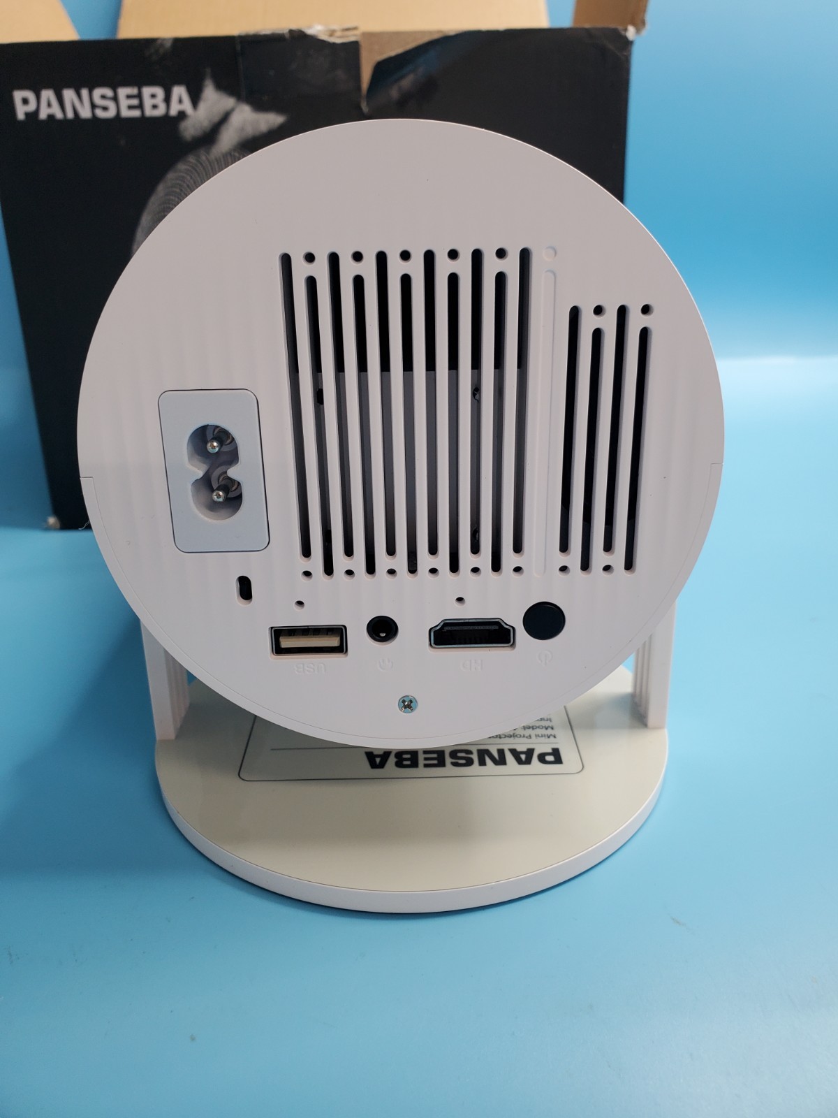 [Built-in-Apps] PANSEBA 270�Adjustable Smart Mini Projector WiFi 6 & Bluetooth