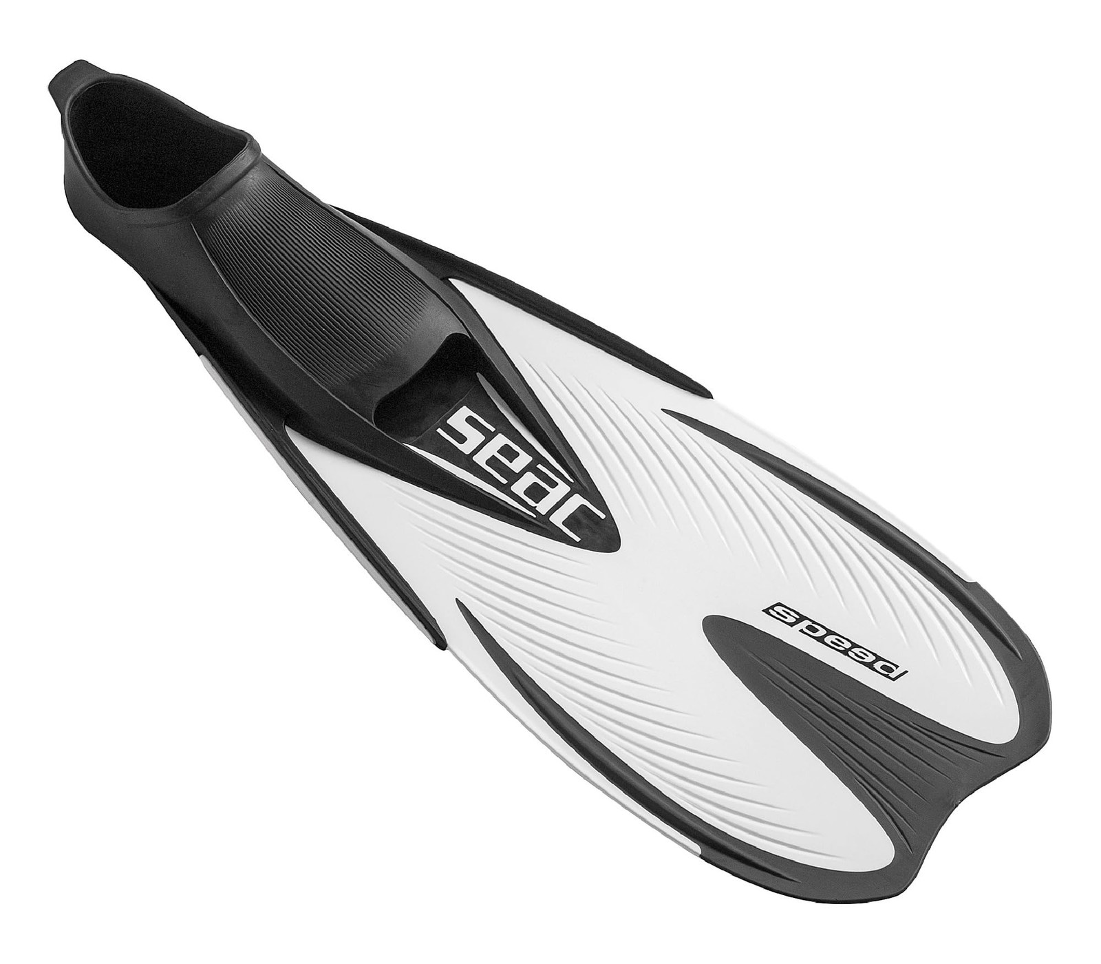 Seac Speed Snorkeling Fins Closed Foot Pocket Adult Kids Made in Italy Swim