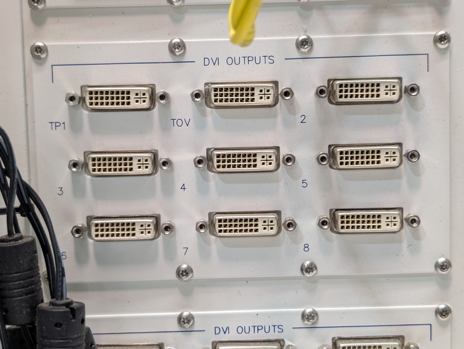 Custom Patch Panel Routing Junction from a Karl Storz OR1 Medical Operating Room
