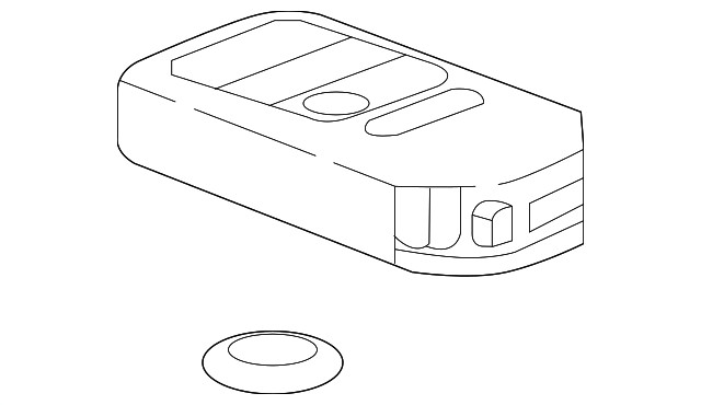 Genuine Honda Keyless Entry Transmitter 72147-TLA-A02