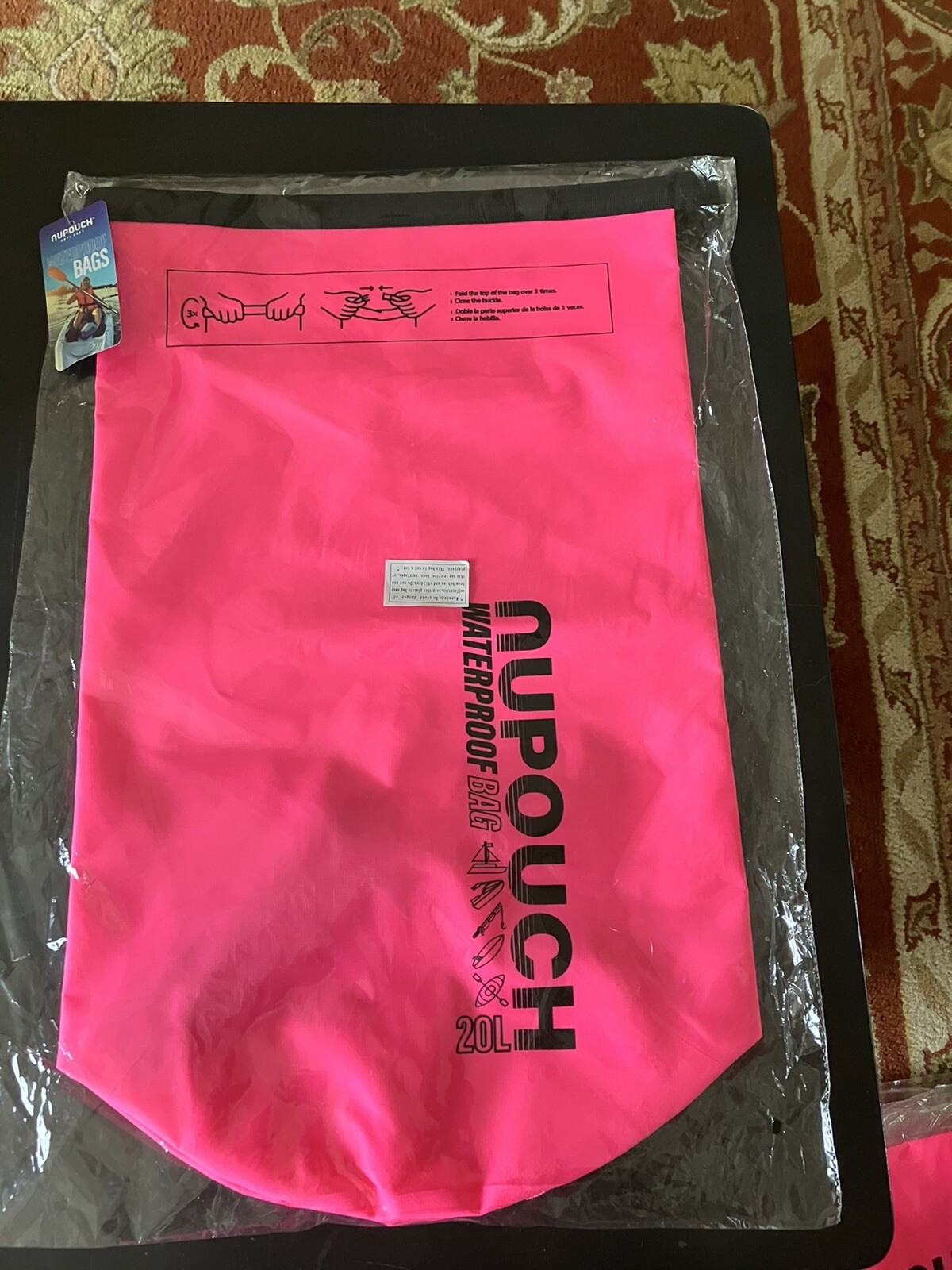 NuPouch Heavy Duty Vinyl 20 Liter Water Proof Bag NWT FREE Ship Asstd Colors