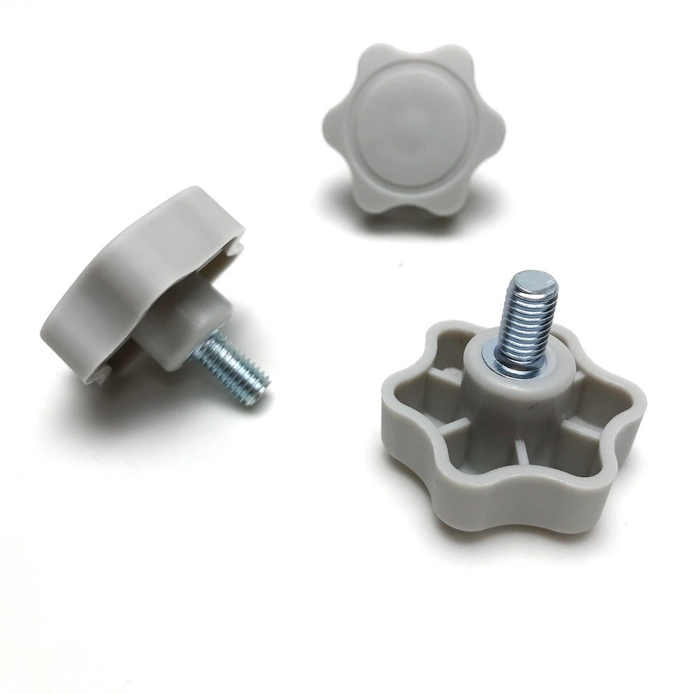 Plastic M8 Thread 15mm Knob Fastener for Cable Crossover and Lat Machine