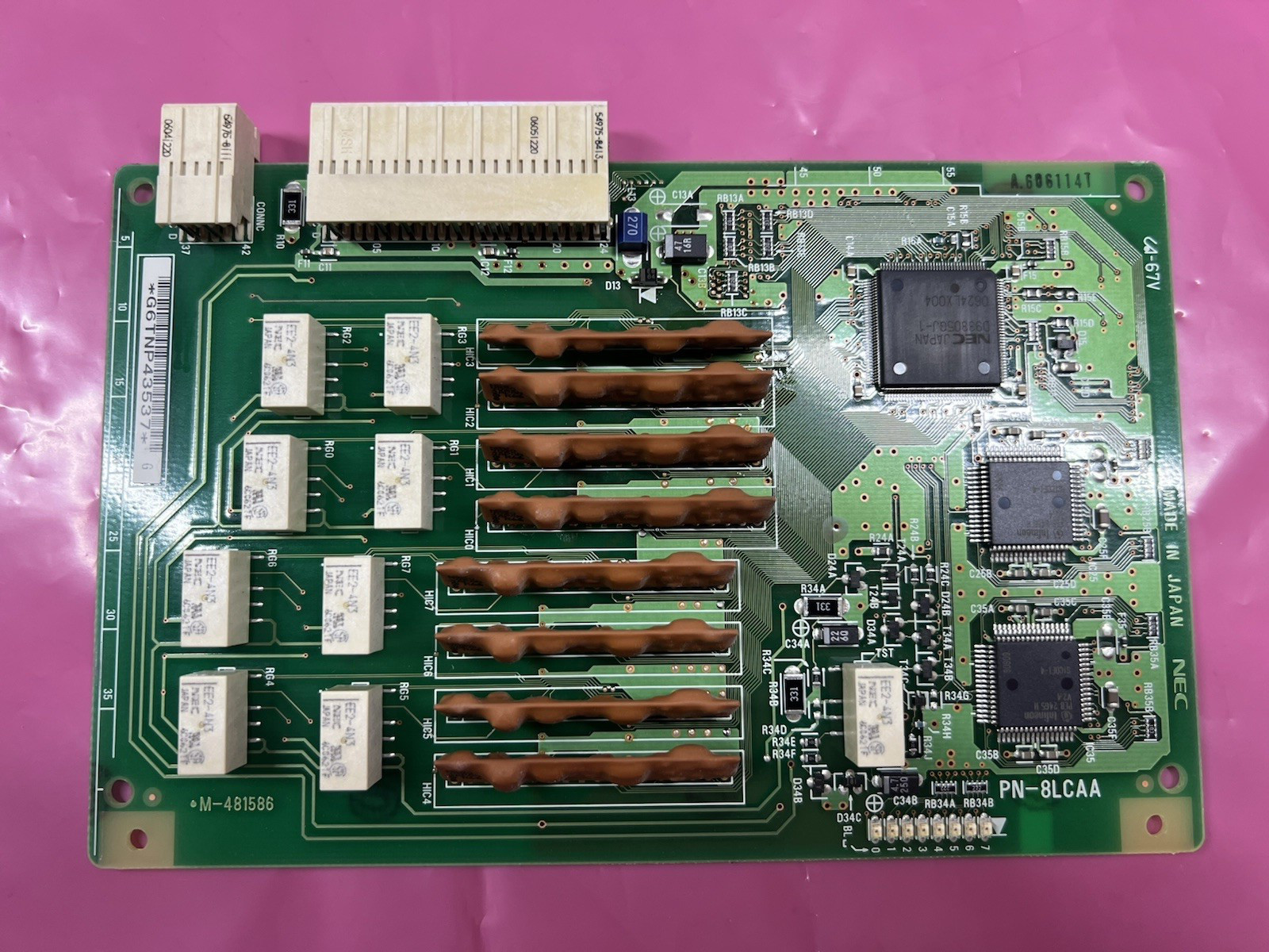 NEC NEAX 2000 PN-8LCAA 8-Port Analog Circuit Card 150114   - Refurbished