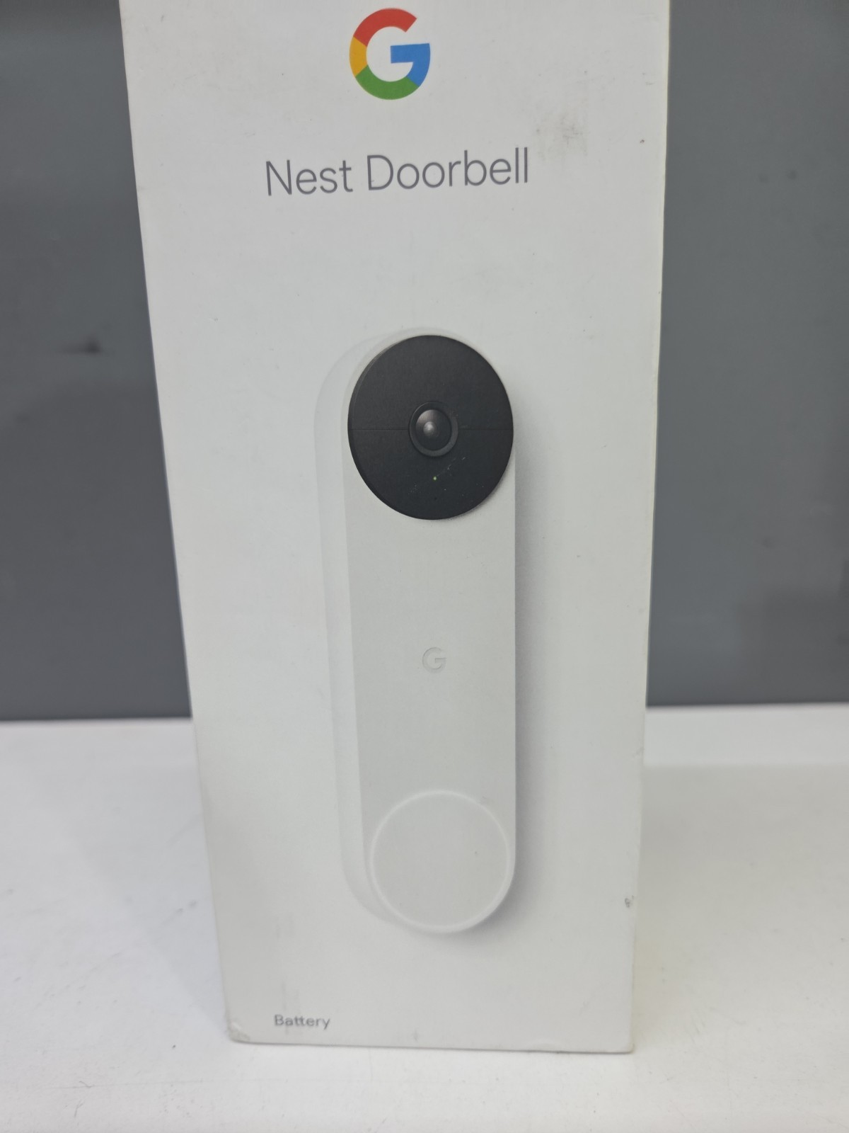 Google Nest Doorbell - GA01318-US WiFi Smart Video Doorbell (Battery) Snow