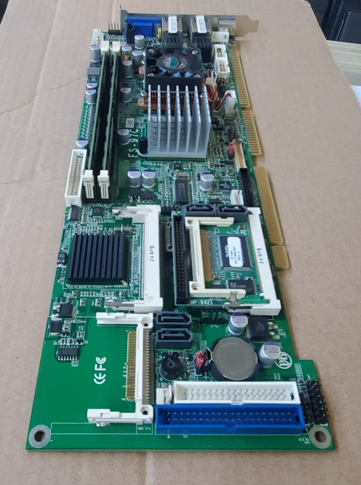 Commell FS-97C Motherboard W/Core 2 2.16GHz, 4GB(2x2GB) Memory Dual LAN VGA PS/2