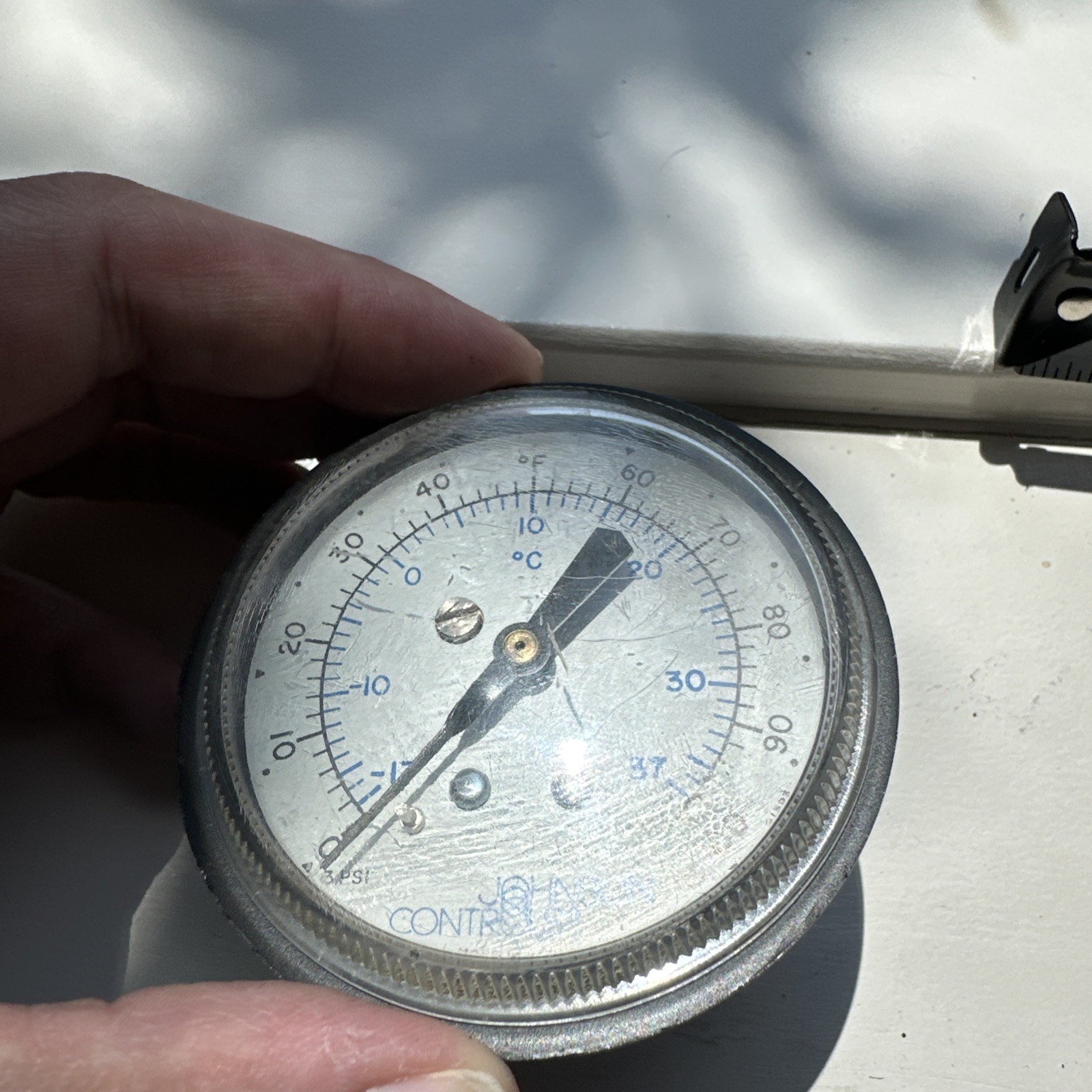 Johnson Controls T5502-1002 Pneumatic Temperature Indicator #032E19
