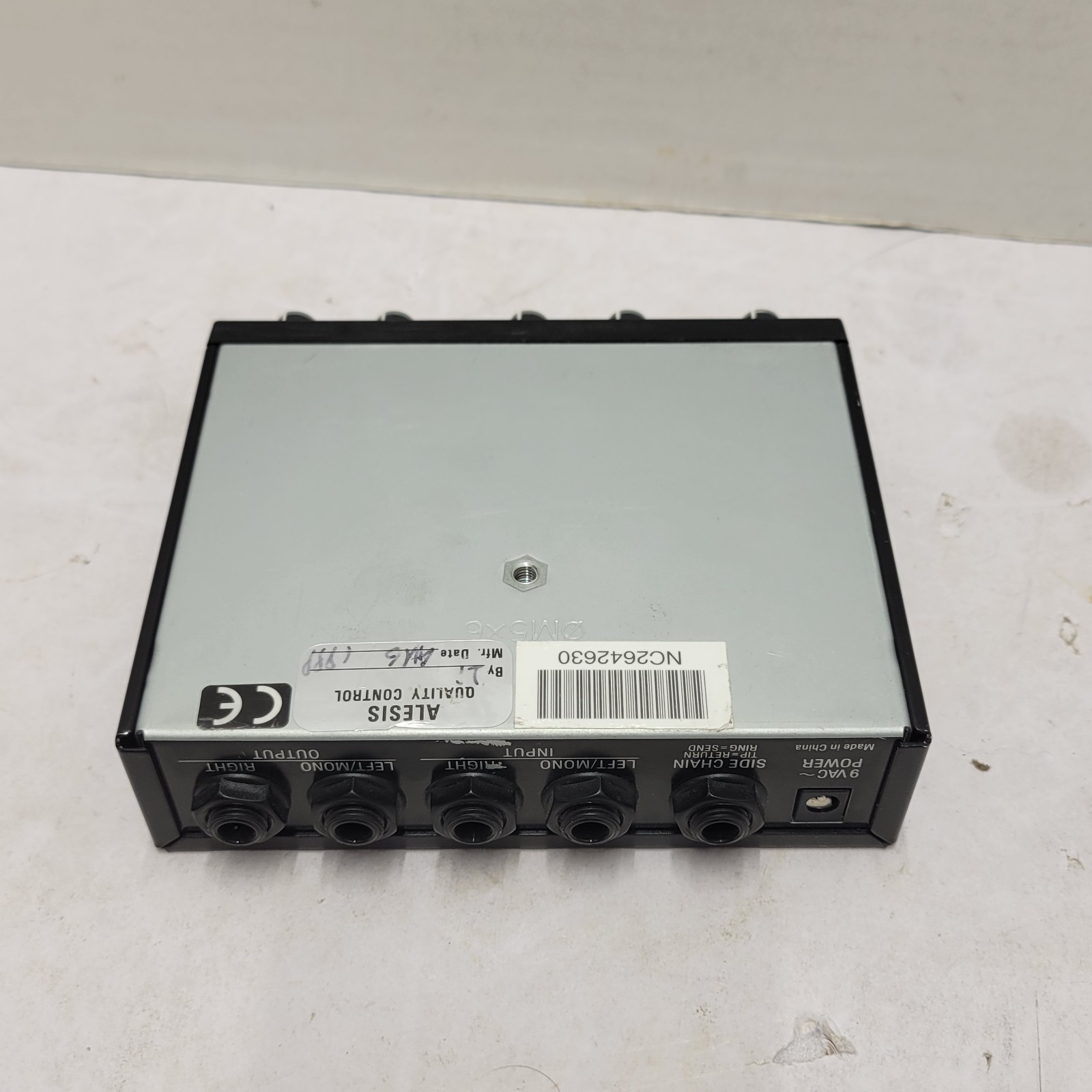 Alesis NanoCompressor Dynamics Processor No Power Cord UNTESTED