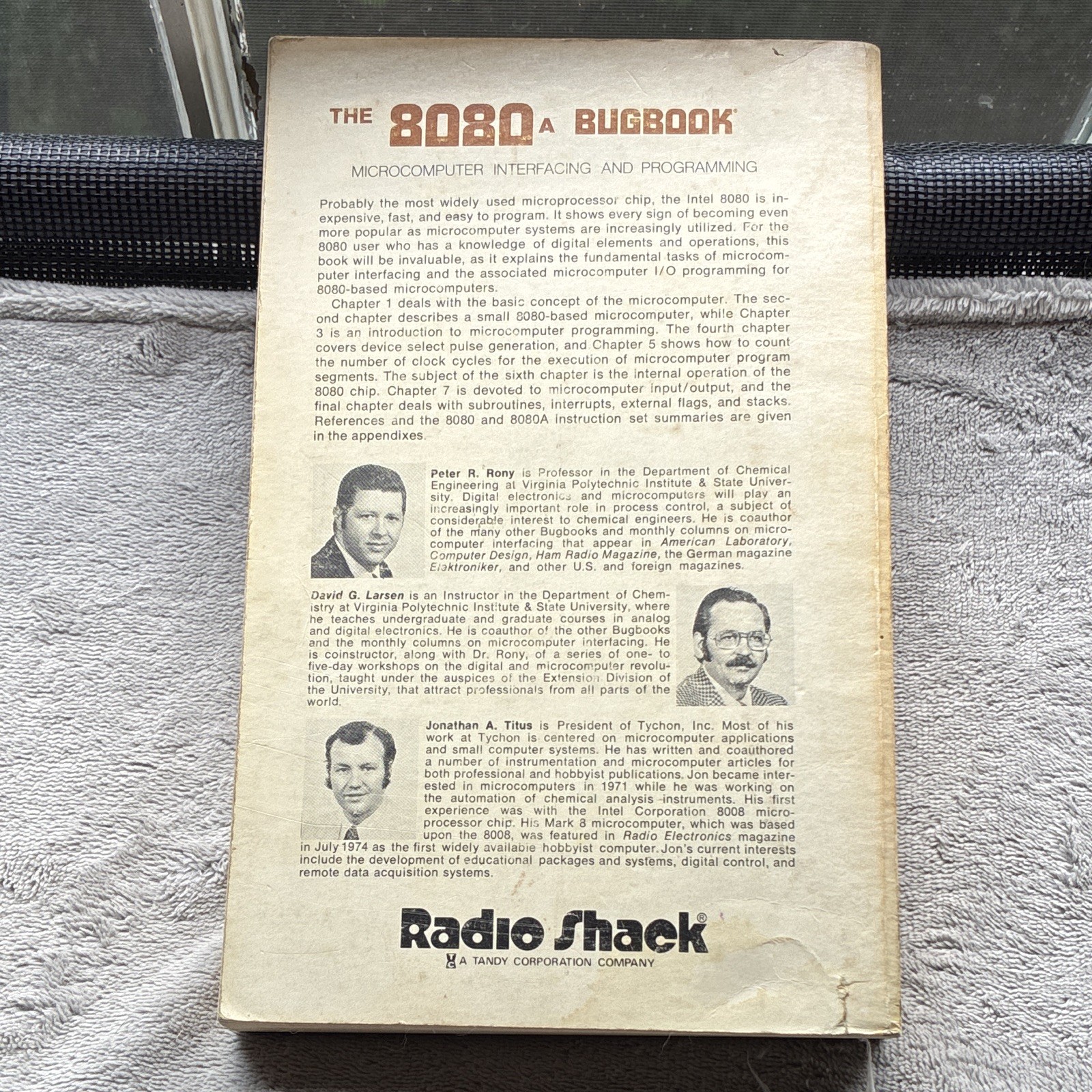 Radio Shack The 8080A Bugbook Microcomputer Interfacing & Programming 62-2014