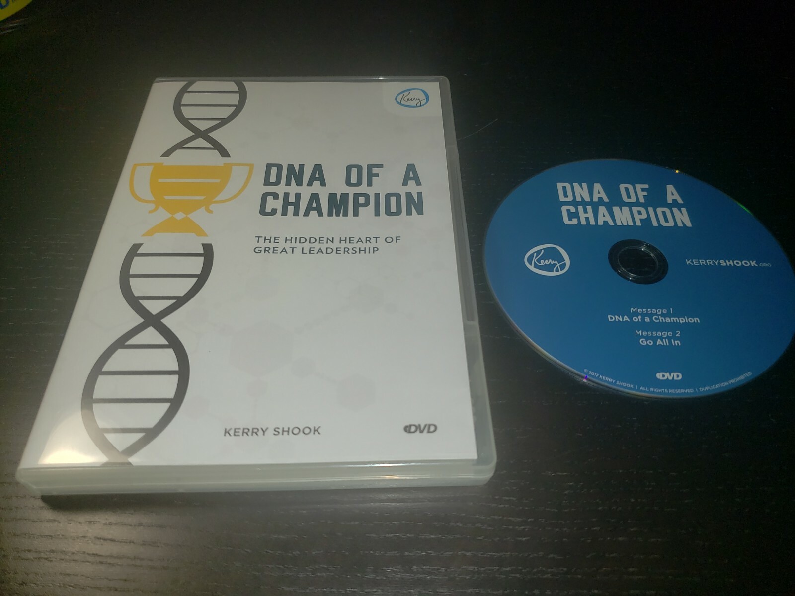 DNA of a Champion Kerry Shook DVD 2 messages Go All In Ministries Woodlands TX