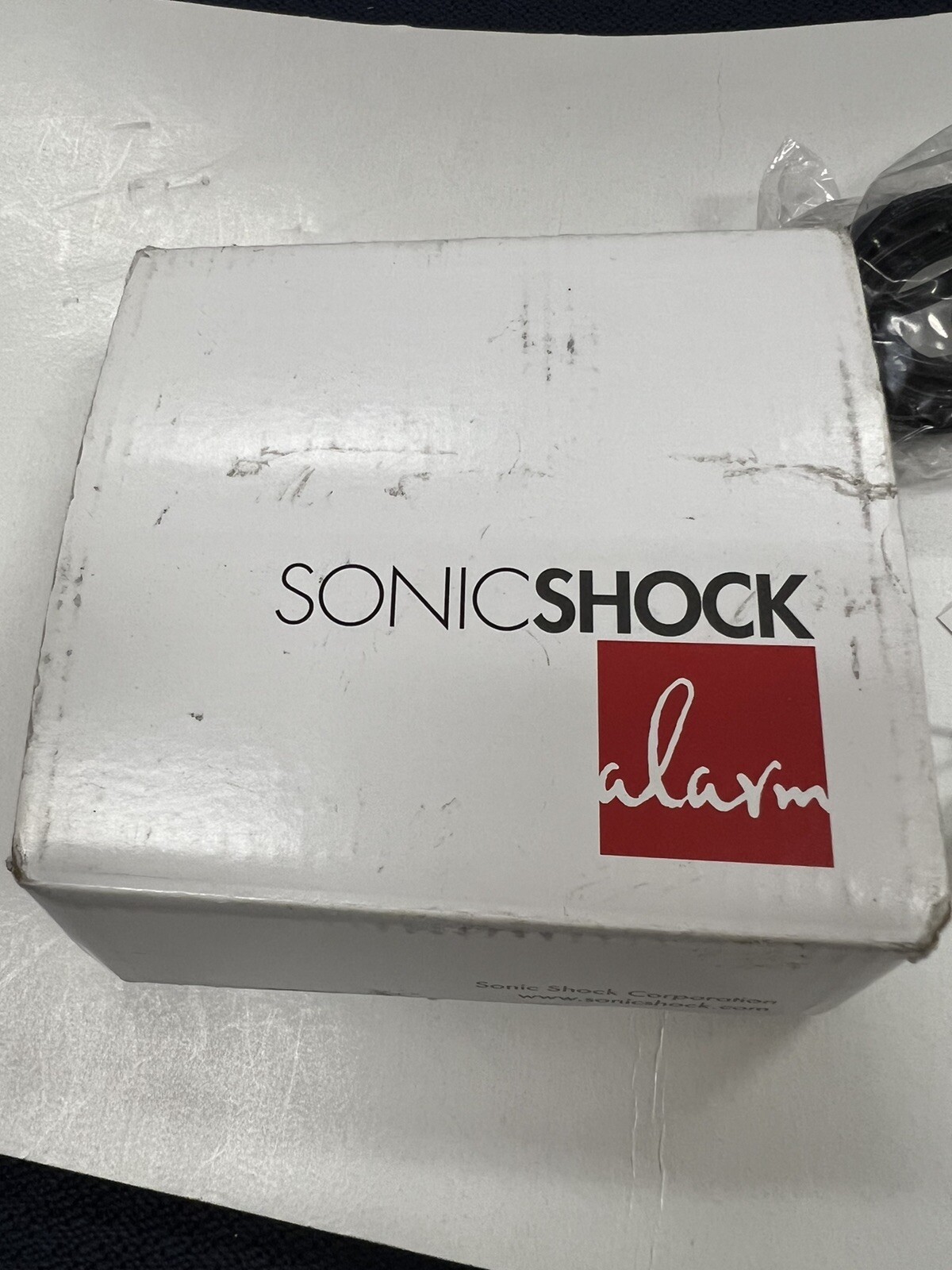 Sonic Shock 5 Commercial Kit Alarm System with key code  open box