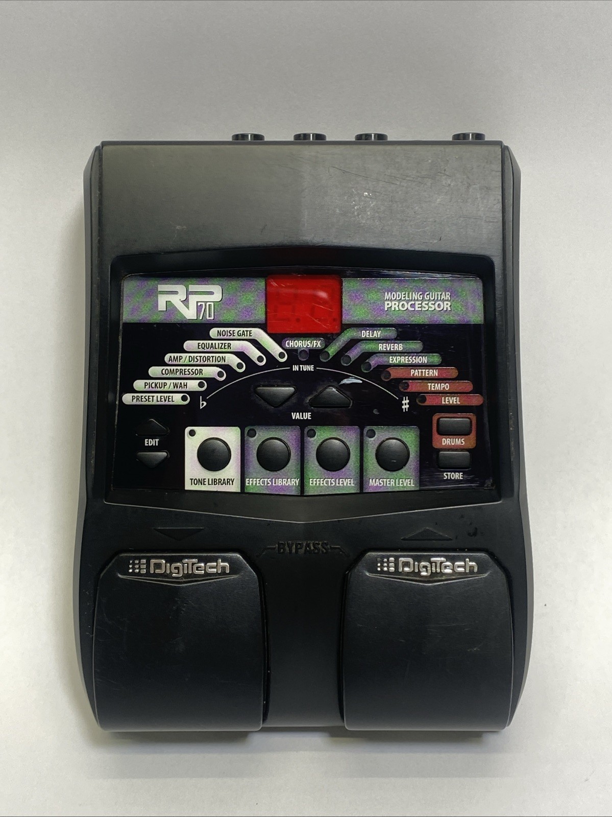 DigiTech RP70 Modeling Guitar Processor Compact Multi-effects Unit No Cord
