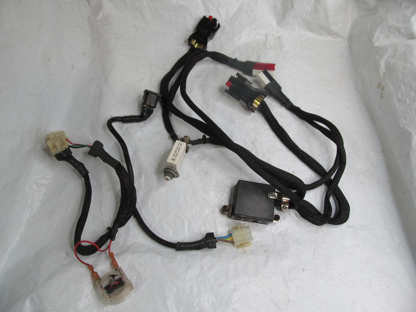 Rear Charging Console Gauges & Wiring From Jet 3 Wheelchair