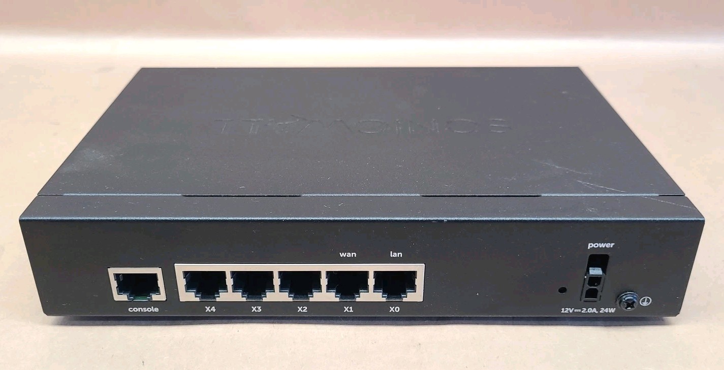SONICWALL TZ350 ROUTER NETWORK SECURITY APPLIANCE No Antenna, No Adapter TESTED