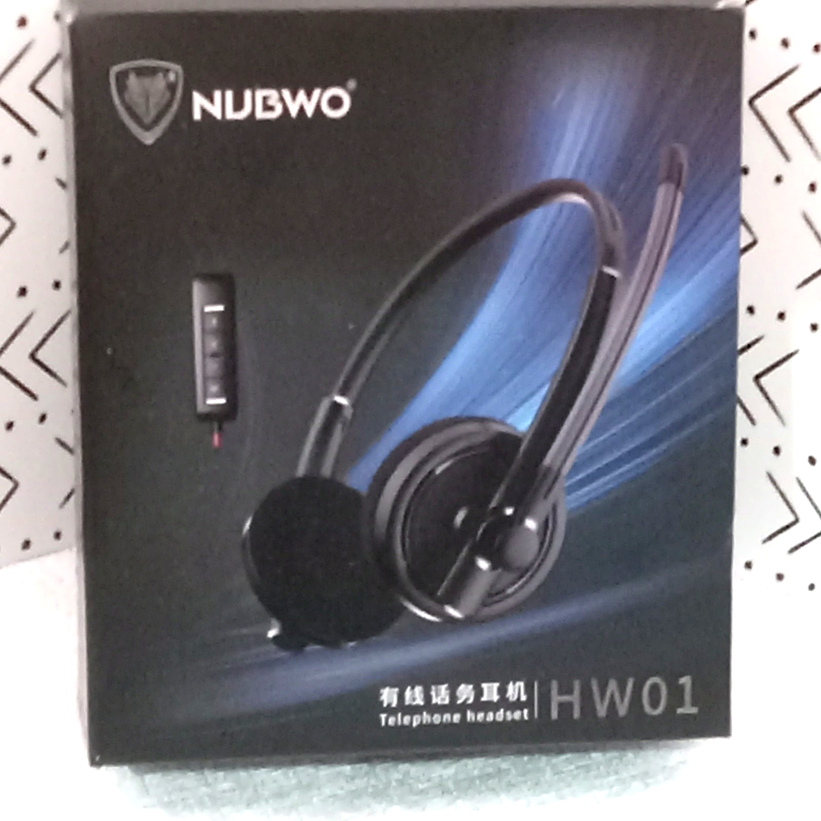 Nubwo Computer Telephone USB Headset HW01 Works