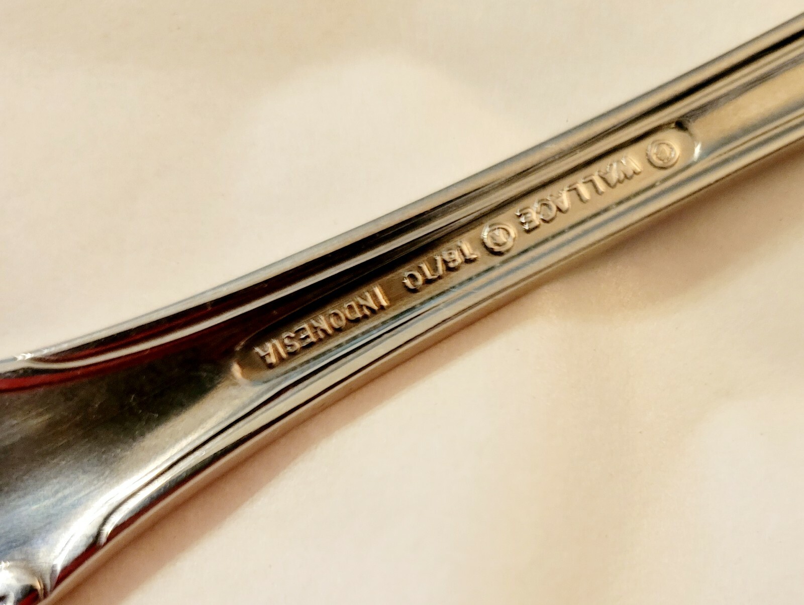 Wallace Ashford 2 Piece Serving Set Spoon & Carving Fork * 18/10