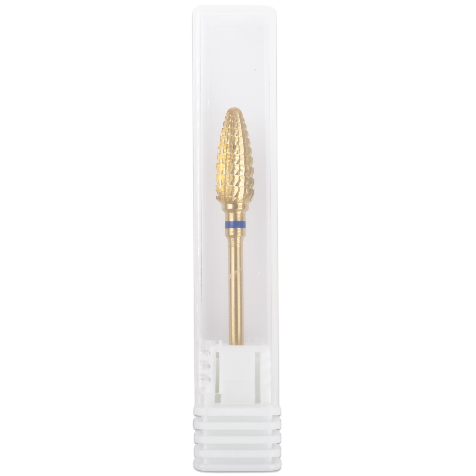Professional Gold Large Cone Safety Nail Carbide Drill Bit Medium Grit