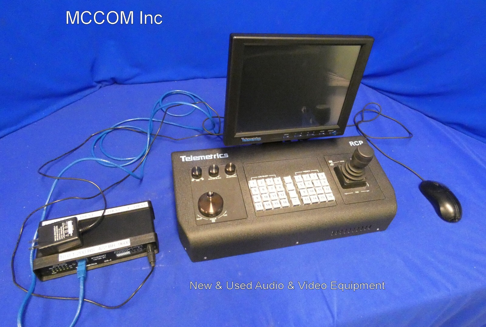 Telemetrics RCP-TS Touchscreen Control System w/ RCP-TS-DM LCD Monitor, DS-4