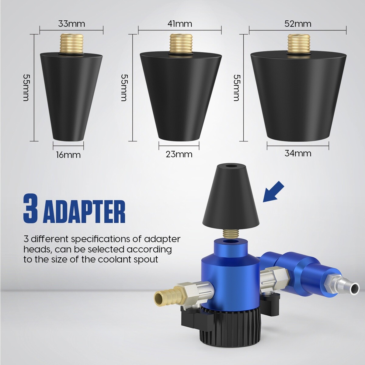 Coolant Vacuum Refill Tools Cooling System Refiller Kit Radiator Pressure Gauge