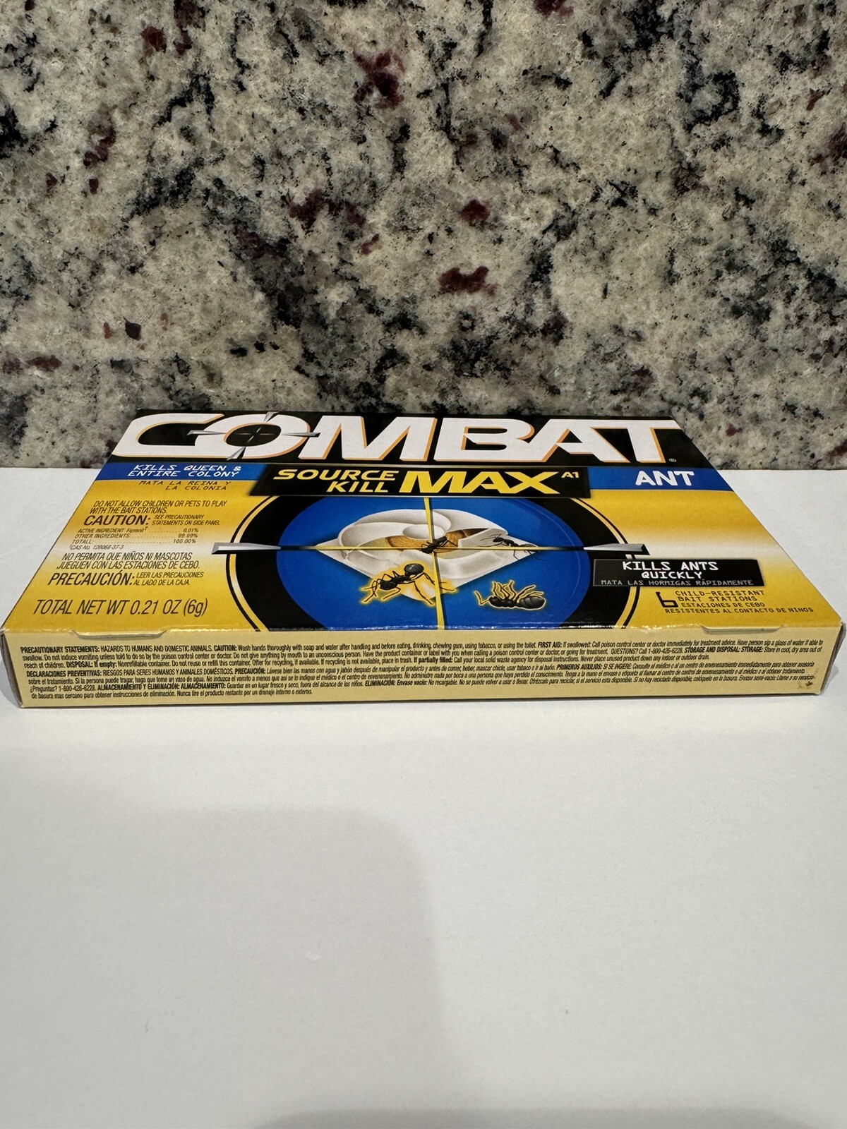 Combat Source Kill Max DIA55901 Bait Stations ANT (6 Bait Stations)