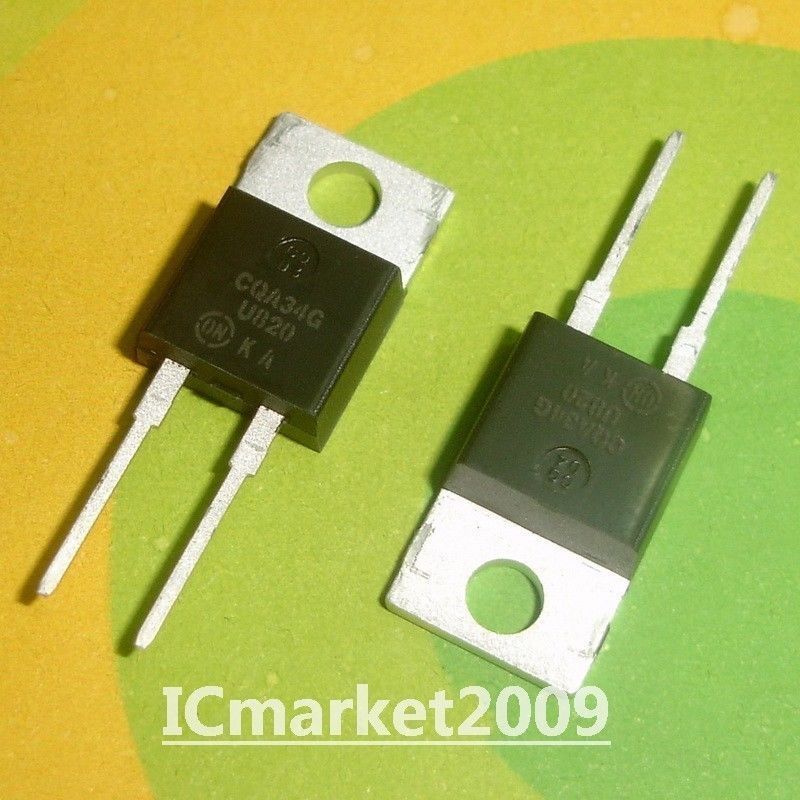50 PCS MUR820 TO-220 U820 8A  8A Ultrafast Power Rectifier Diodes Transisor