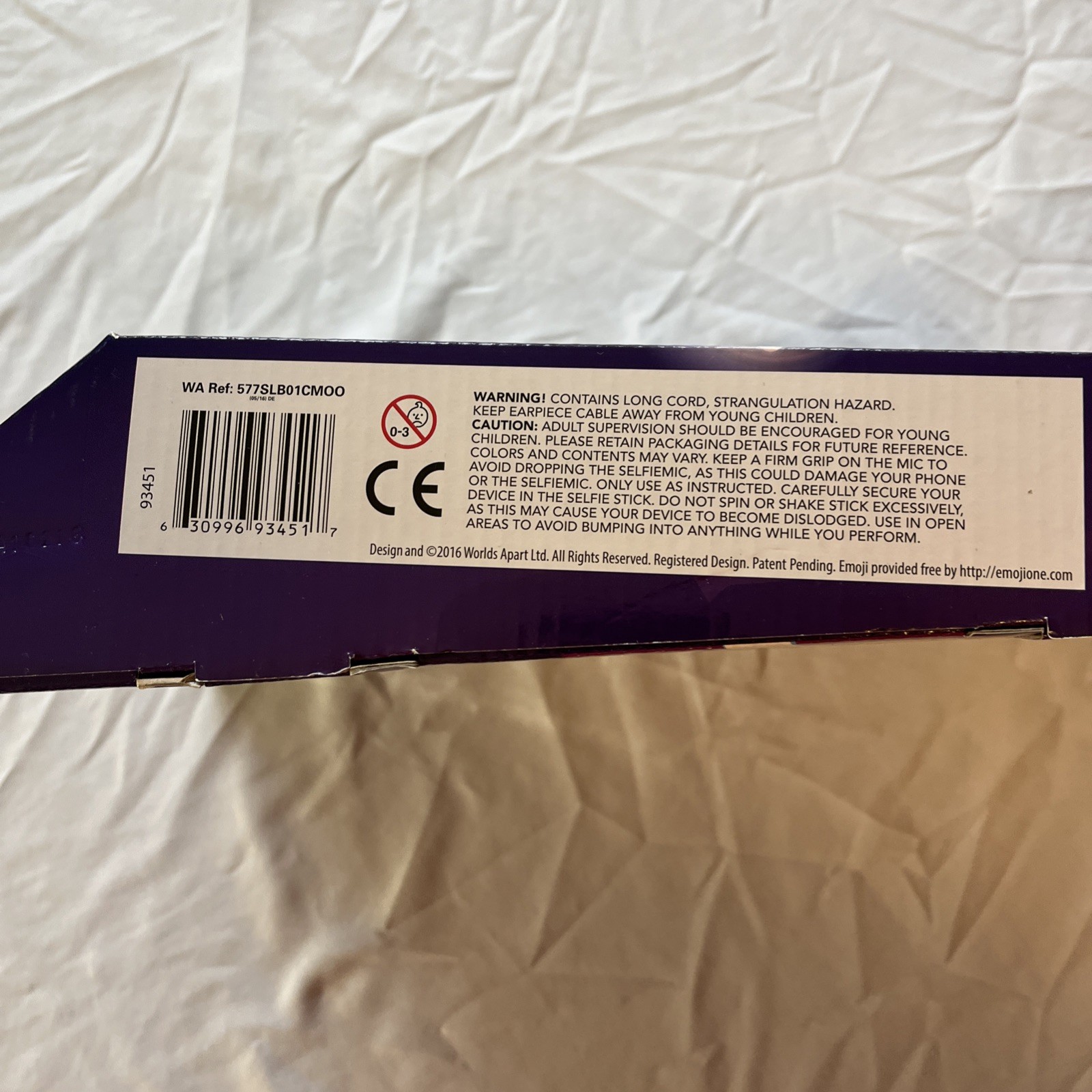 Selfie Mic Set; New In Box; Includes Earpiece, Mic & Selfie Stick