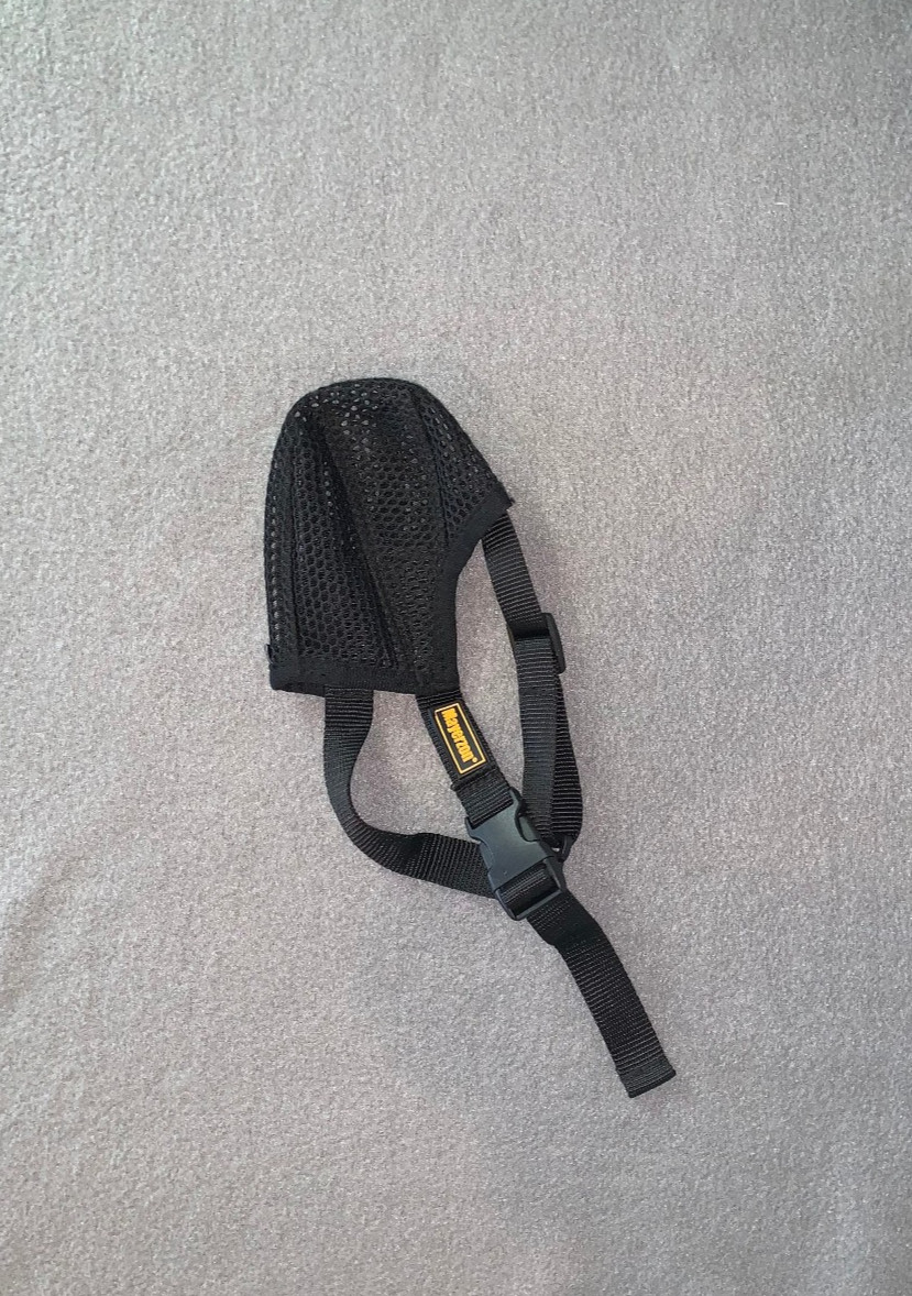 XS Dog Muzzle Mayerzon Breathable Mesh Black Adjustable (PLEASE READ)