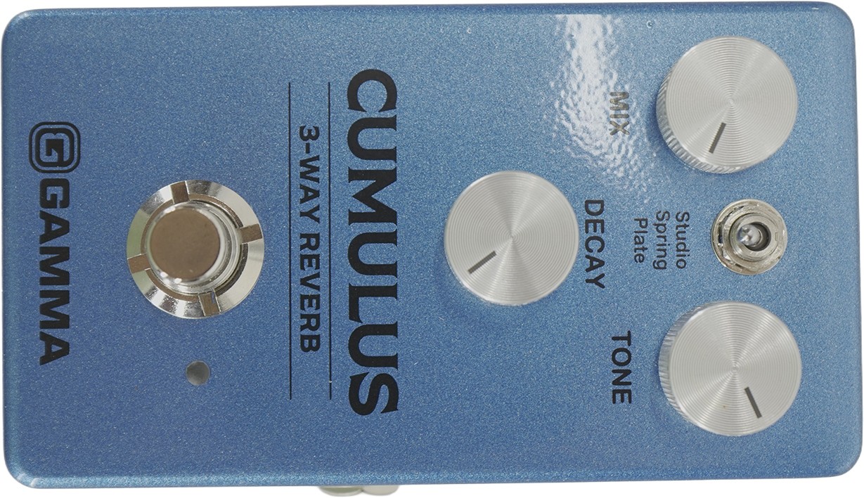 GAMMA Cumulus 3-Way Reverb Effects Pedal