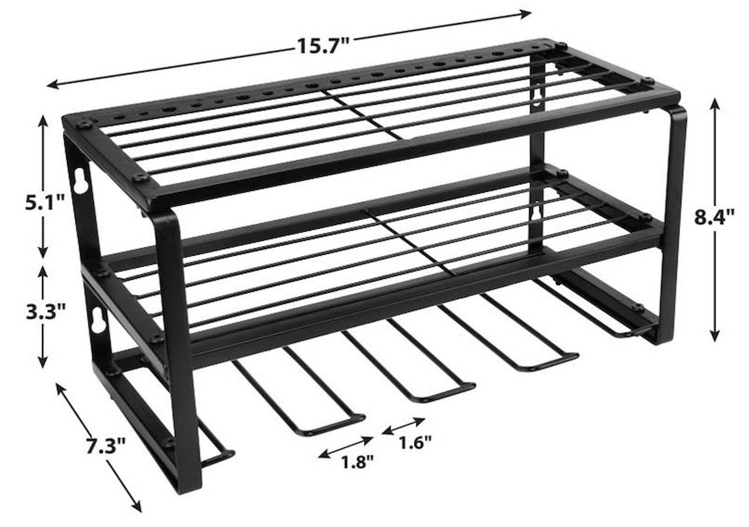 JEGS 16 in. Power Tool Storage Rack [3 Level]