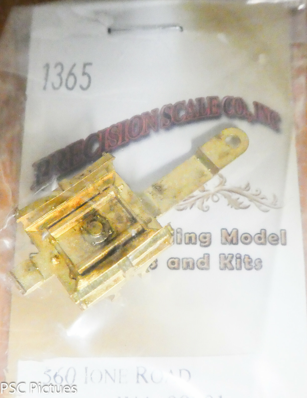 Precision Scale On3 #1365 Truck, Lead, (No Wheel) C-16, On3 (Brass)
