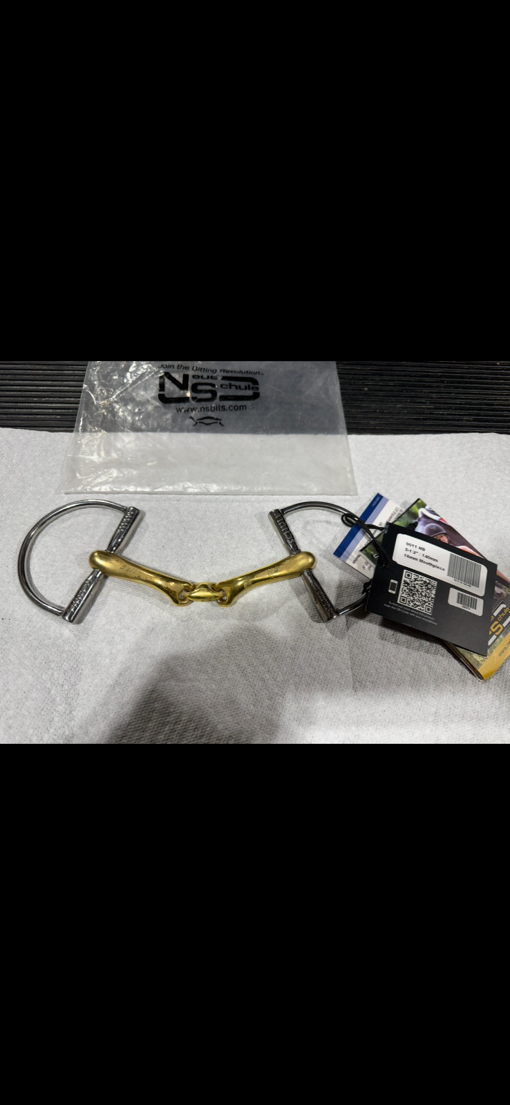Neue Schule Verbindend Hunter Dee Bit 5 1/2” 16mm English Dressage