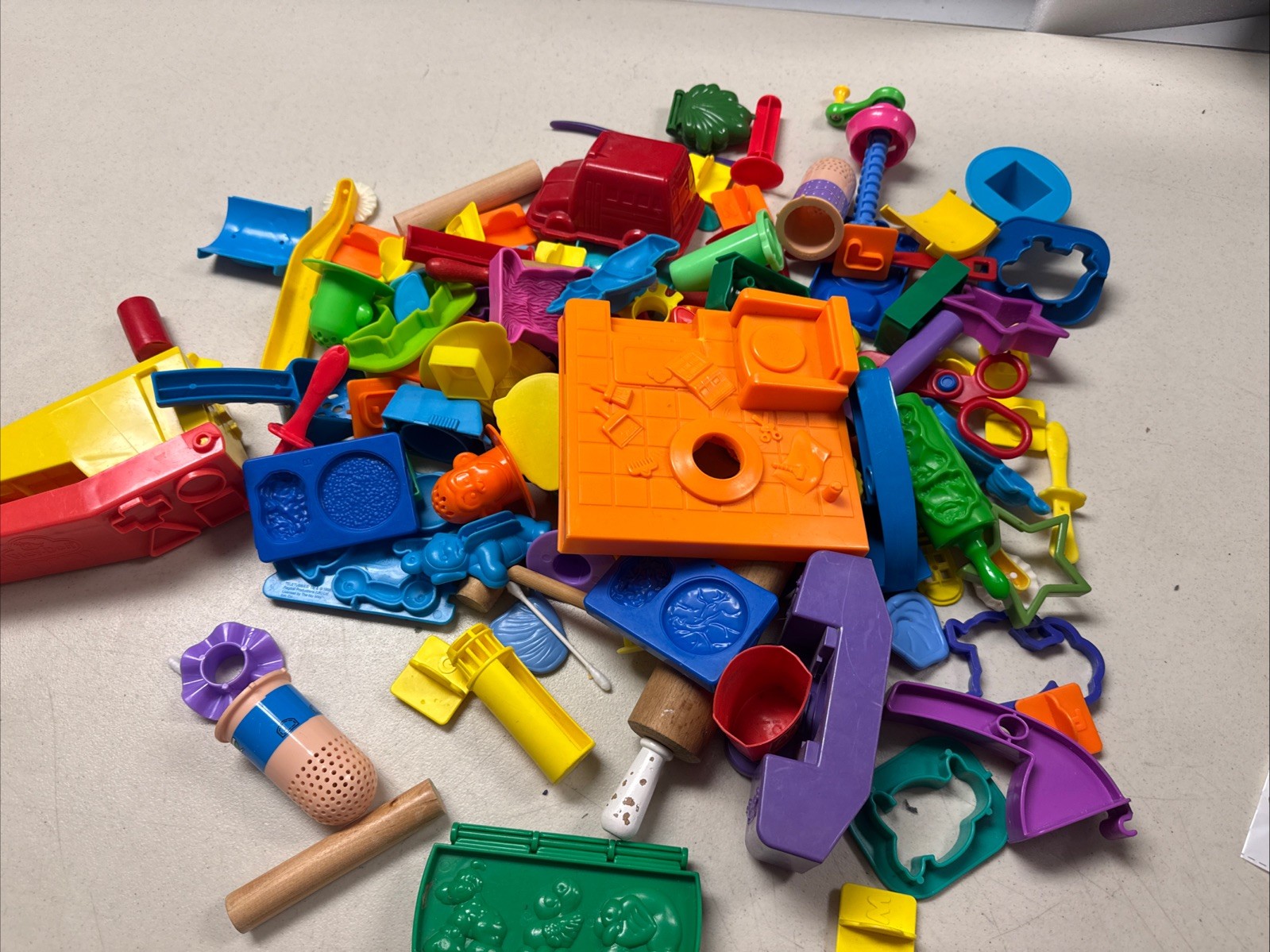 Lots Of Random Play Dough Tools And Accessories For Kids m2