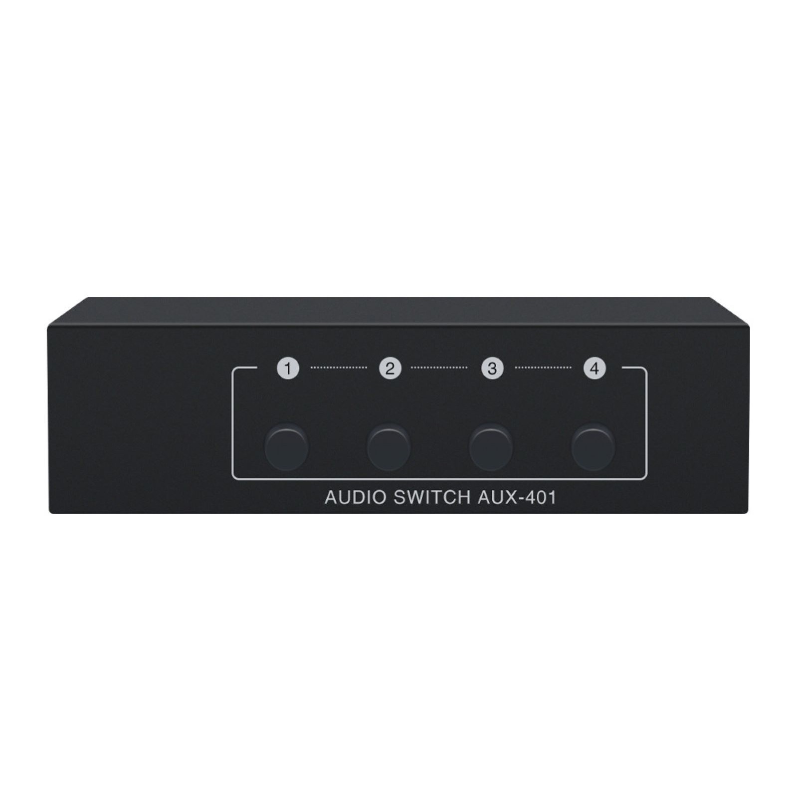 1* Stereo Audio Switcher 4 in 1 Out A/B Analog For Multi-source Switching