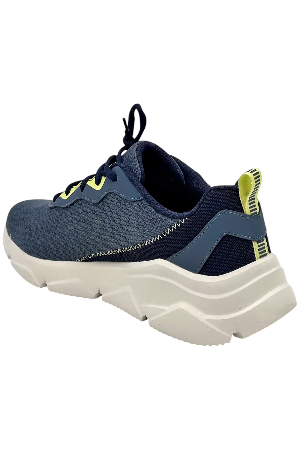 Ryka Women's Max Cushion Mesh Washable Sneakers-Glide Flintstone Blue