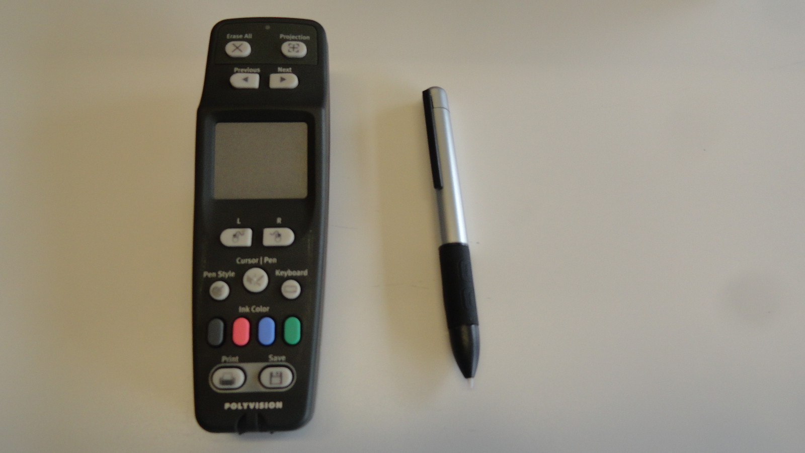 PolyVision Walk-and-Talk IP-17 Interactive Panel with Remote and Pen